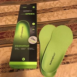 Superfeet Green wide shoe inserts